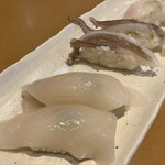 うまい鮨勘 - 〈2025年8月〉ヤリイカ・ヤリイカゲソ