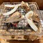しんのすけ - 炭焼き…松茸