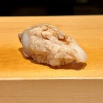 鮨 はしもと - 北寄貝　火入れが素晴らしく噛むほどに溢れる汁がうまみを増幅