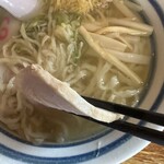 小三郎 - チャーシューの厚み