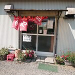 篠田そば店 - 入口