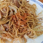 篠田そば店 - オススメの一味をかけて味変