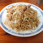 篠田そば店 - 肉焼きそば中　700円税込