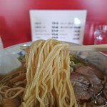 中華そば　まるせい - 麺 リフト