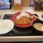 かつや - 料理写真:ロースカツ定食 790円