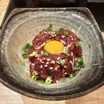 博多もつ鍋おおやま - 熊本直送 馬ユッケ