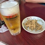 台湾料理龍香苑 - 生ビール美味い！