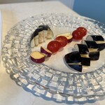 千田亭 - なすとさつまいもとトマト