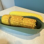 千田亭 - 湯でとうもろこし