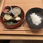 東茶屋 なかむら - ９品目 炊き立てご飯に贅沢三昧のおかずの数々！