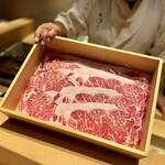 和 のぎ - 所沢見澤牛サーロインのしゃぶしゃぶ