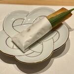 和 のぎ - シラスと葉生姜の春巻き