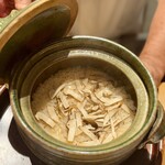 和 のぎ - 松茸土鍋ご飯