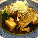 Okinawa Ryouri Chinuman - ﾀﾏﾝのかぶと煮。