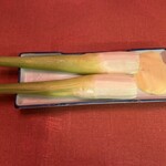 上海チキン 大塚 小閣樓 - お通し　マコモダケ