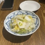 菱田屋酒場 - 刻み柚子白菜