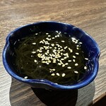 厳選酒場 新風 - もずく酢￥300円