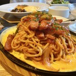 洋食屋ココット - ナポリタン（スープ サラダ デザート付）