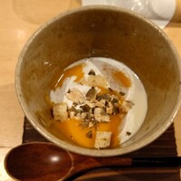 焼鳥 ひら野 - 南瓜の摺り流し