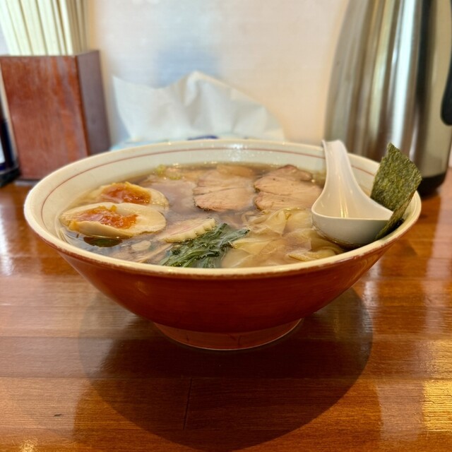 自家製手打ち中華そば もり中 - 陸前落合（ラーメン）の写真