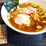 食堂 はれるや - 煮干し中華そば　醤油(￥600)