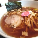 食堂 はれるや - 煮干し中華そば　醤油(￥600)