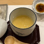 鮨 やすみつ - 冬瓜の冷たい茶碗蒸し