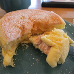 mito cafe - パンケーキ（シロップかけ後）