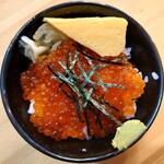 貴美の浜焼き - ミニいくら丼　1,480円