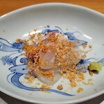 すし 碧海 - 真鯛の鮟肝掛け