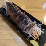 貴美の浜焼き - 若いか姿造り　1,380円