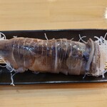 貴美の浜焼き - 若いか姿造り　1,380円