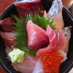 鮮味楽 - 地魚マグロ丼（アップ）