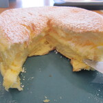 mito cafe - パンケーキ（カット）