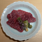 雪月花 たなかさとる - 本日の牛刺し¥ASK