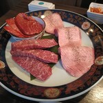 SATOブリアン - タン塩、カイノミ、ハラミ