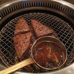 SATOブリアン - ブリめし(シャトーブリアン焼き上がり)