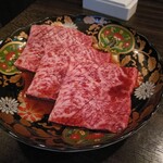 SATOブリアン - 赤身肉(ランプ、霜降り肉(サーロインとの選択))