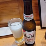 居酒屋 心 - ノンアルコールビールアサヒドライゼロ二本目