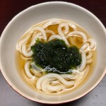 徳ㇵ本也 - 冷やし青海苔うどん