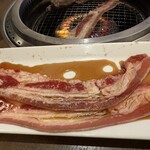 じゃんじゃか - 炙りカルビの焼きすき