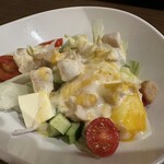 じゃんじゃか - こんがりチキンのシーザーサラダ