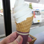 Kashi Koubou Tsuboan - ソフトクリーム　３２０円　【　２０１４年９月　】