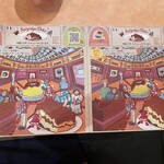 サイゼリヤ  - 間違い探しが楽しい。