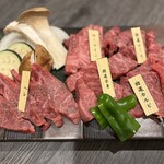焼肉処 葡萄匠屋 - 特選盛込（Ꭱ）