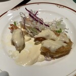 中国料理 四川 - 朱雀ランチコースの大海老マヨ