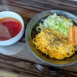 麺屋 雷文 - 料理写真:ざるラーメン＋ねぎ