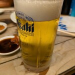 ホルモン焼 夏冬 - 生ビール