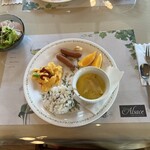 ガストホフ 那須花 - 料理写真:朝食プレート♪