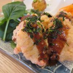 とよ香kitchen - まぐろのお好み揚げ